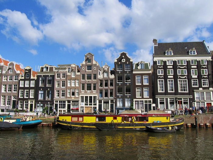плавучие дома амстердам