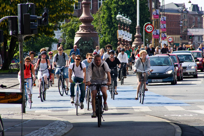 поездка в амстердам велосипедисты